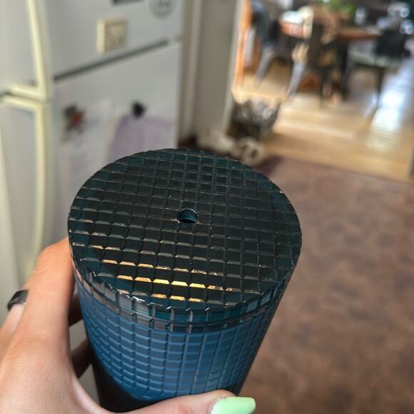 Starbucks 2022 Matte Navy Blue Grind 24 oz tumbler - Picture 4 of 7